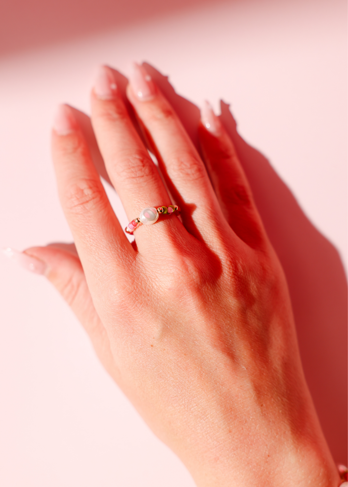 Ring - Sprinkle Pearl Watermelon