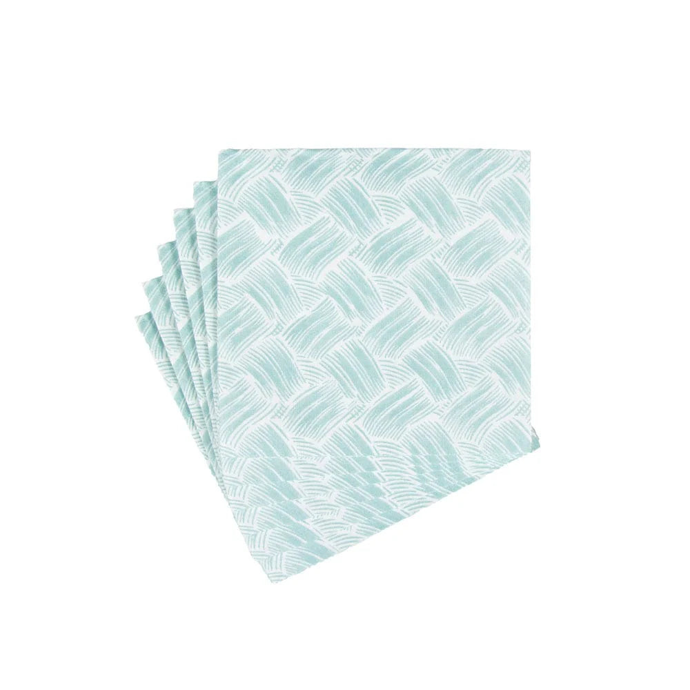 Cocktail Napkins - Basketry Mist