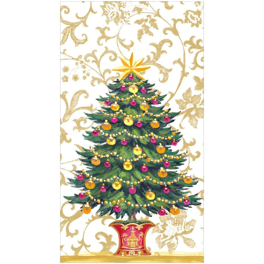 Guest Towels/Hostess Napkins - Gilded Tree