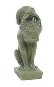 Statuary - Dog with Basket