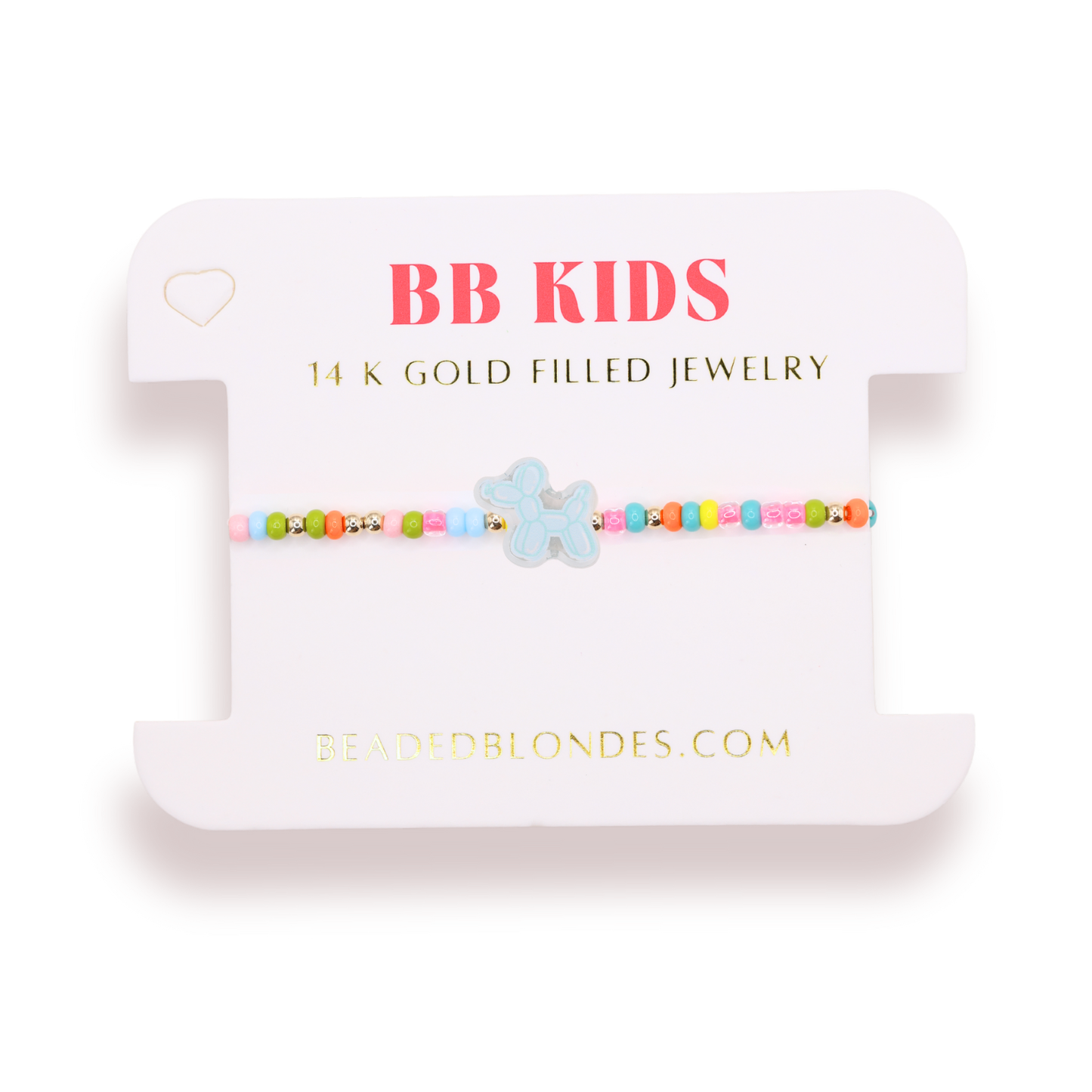 Kids Bracelet - Balloon Dog Sprinkle