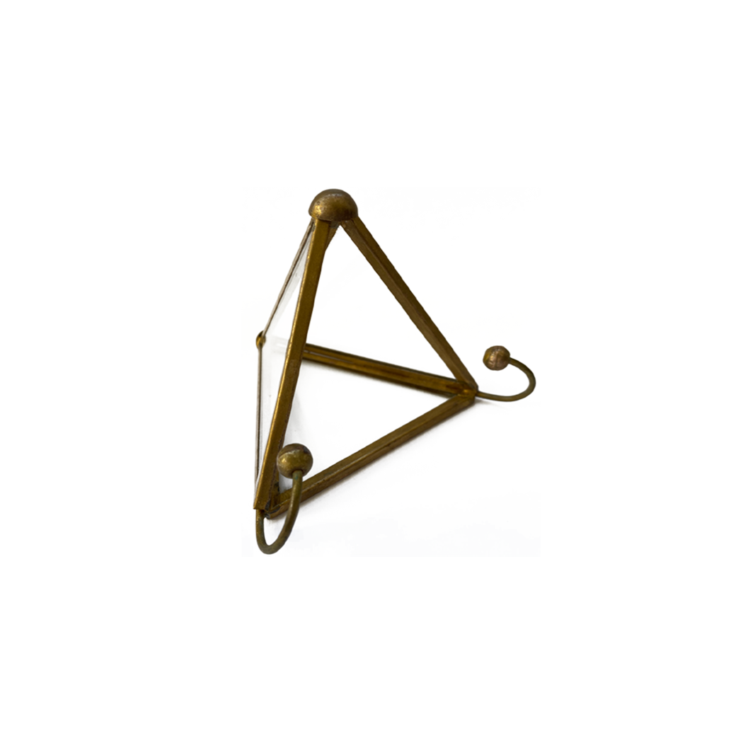 Easel - Small Glass and Brass