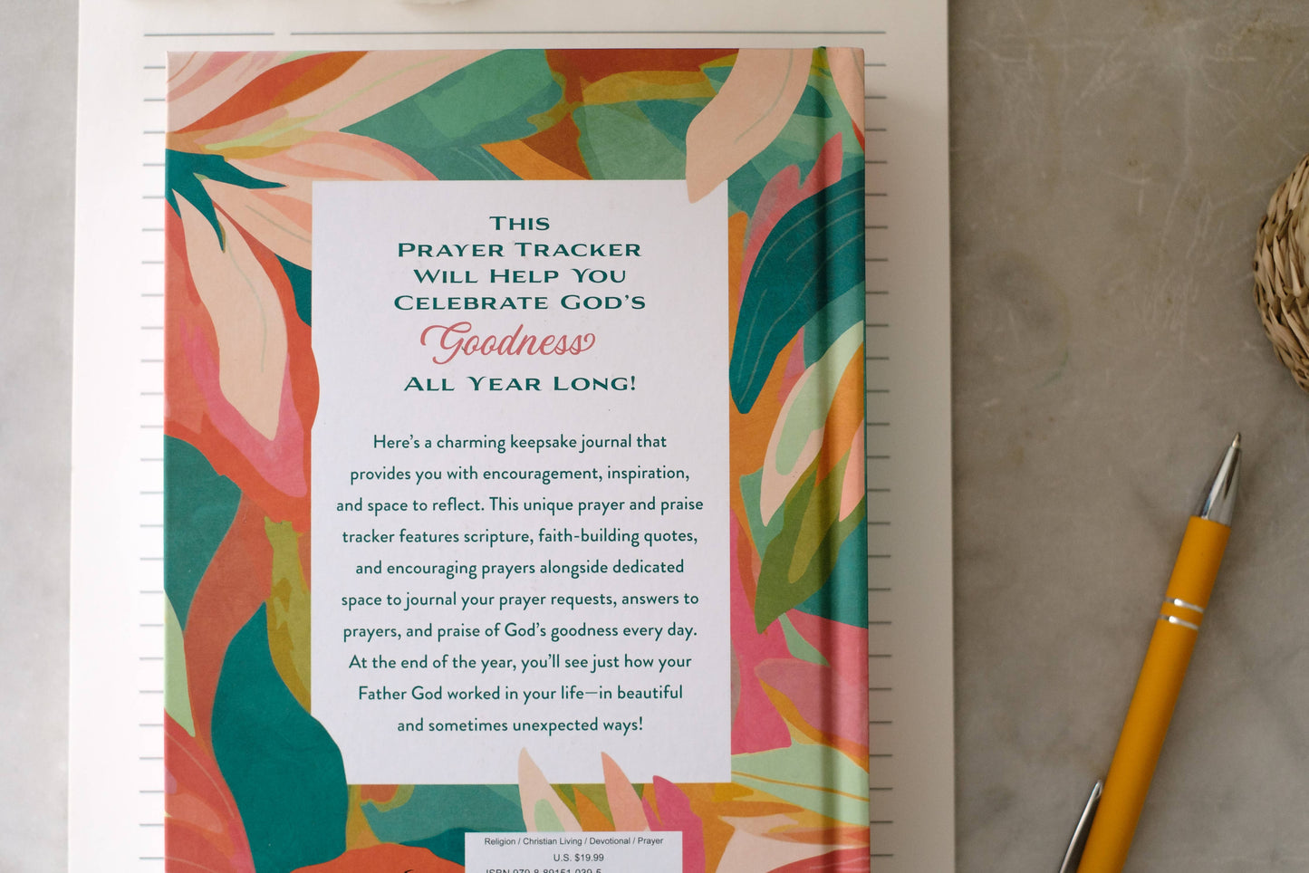 Journal - A Year of God's Goodness: A Prayer & Praise Tracker for Women
