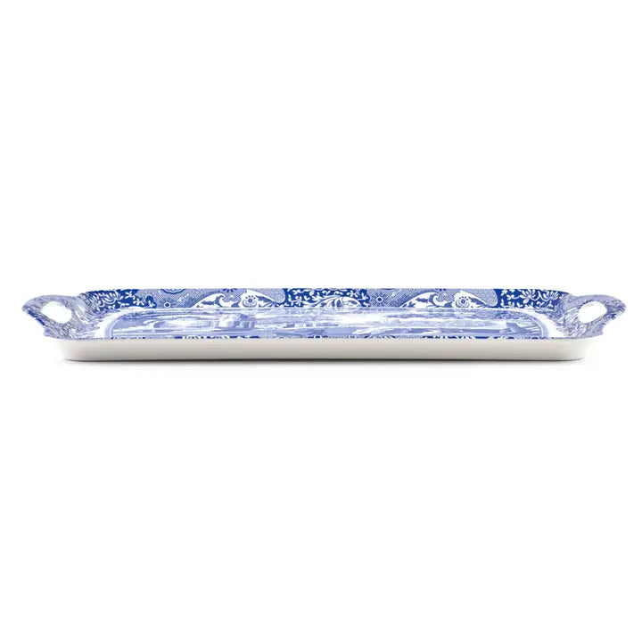 Tray - Handled 18.9" - Blue Italian