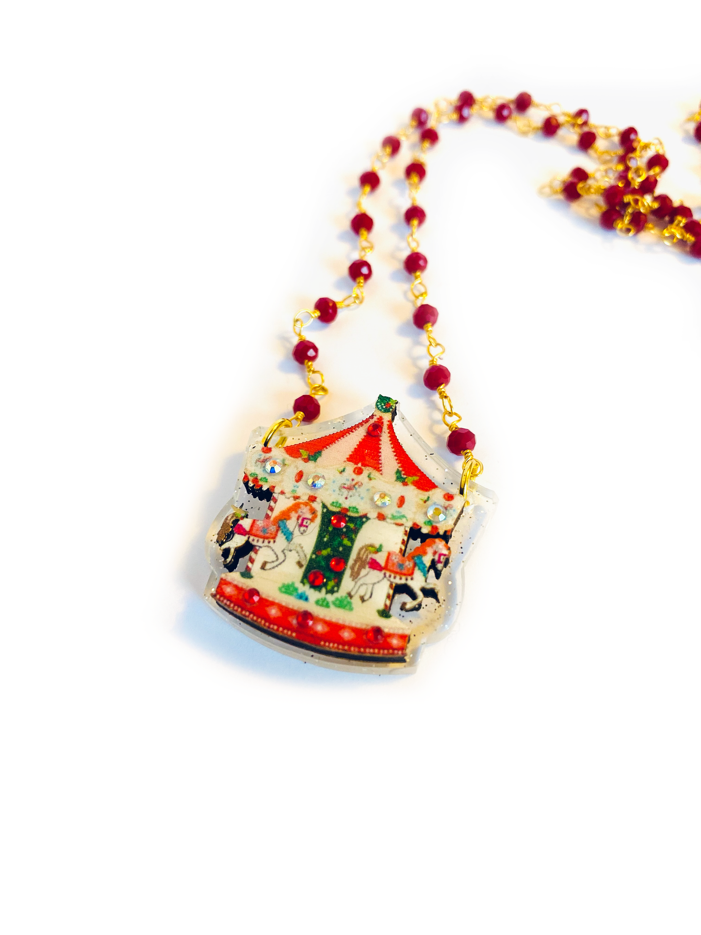 Necklace - Christmas Carousel