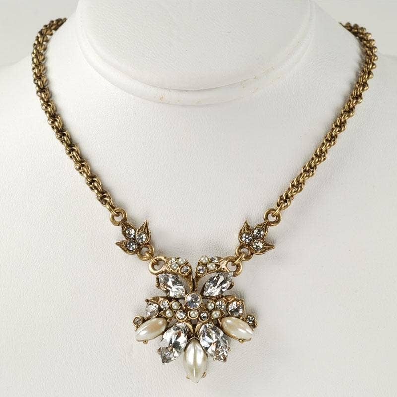 Necklace - Vintage Crystal
