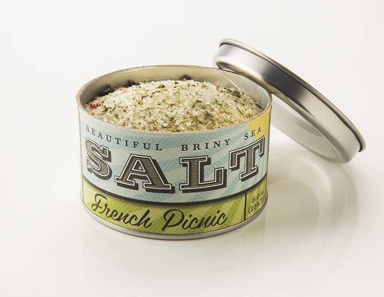 Seasoning Salt: Beautiful Briny Sea: French Picnic