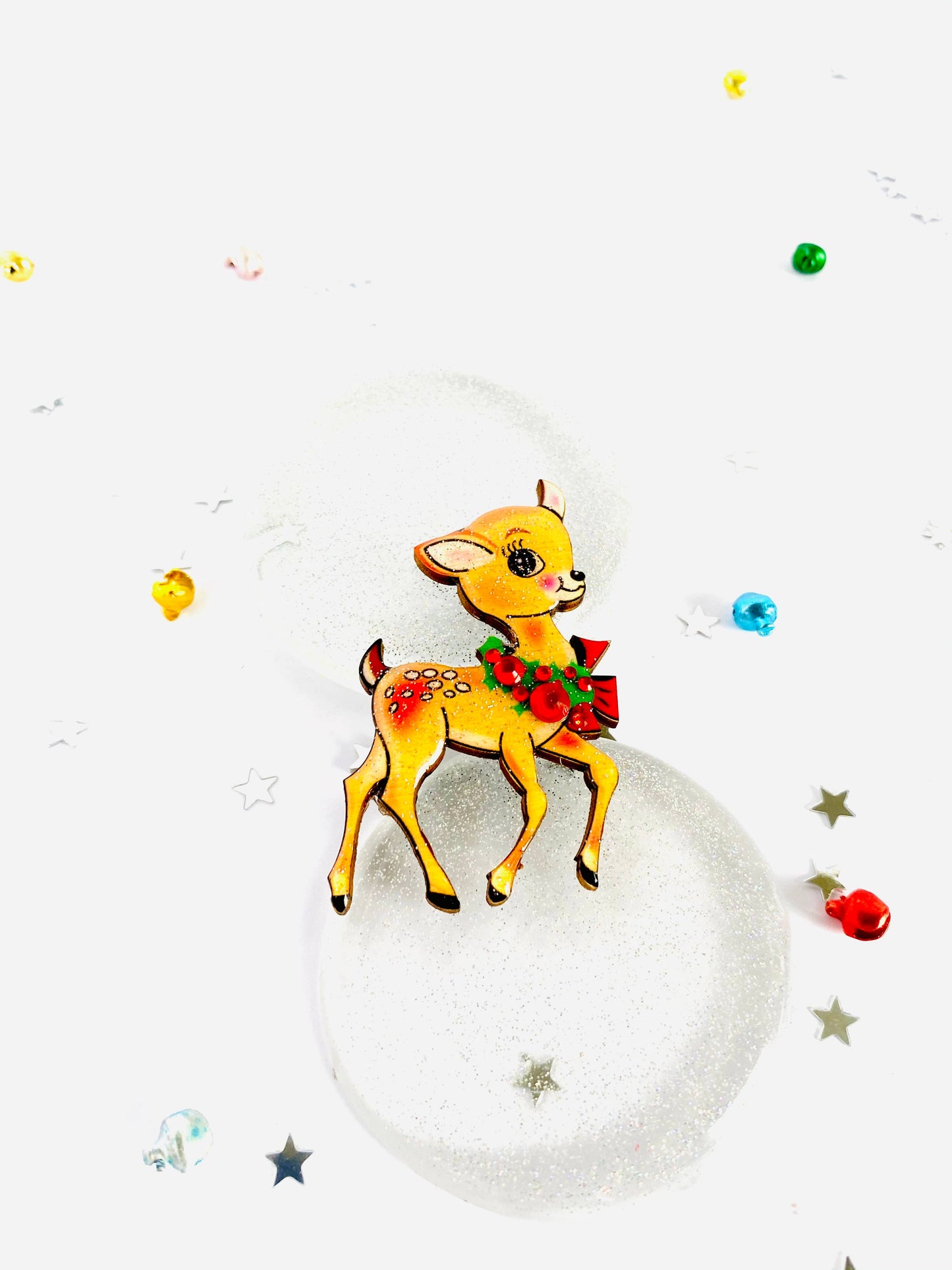 Brooch - Christmas Deer