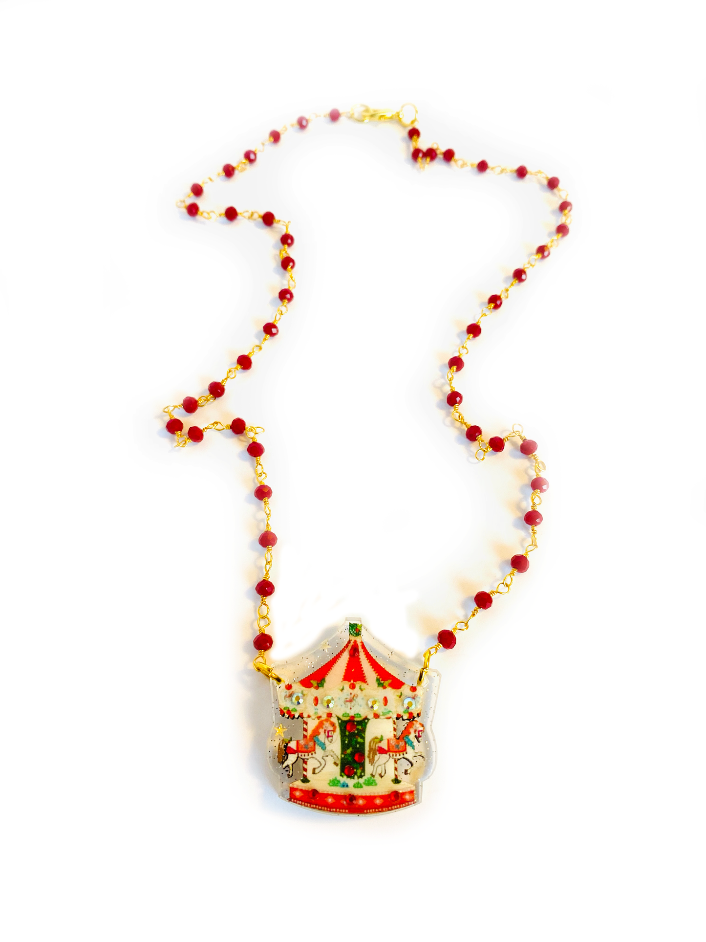 Necklace - Christmas Carousel