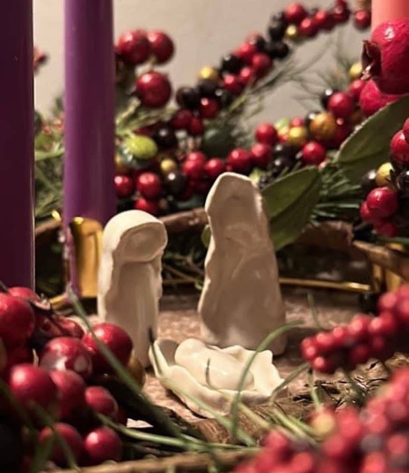 Nativity - White Pottery
