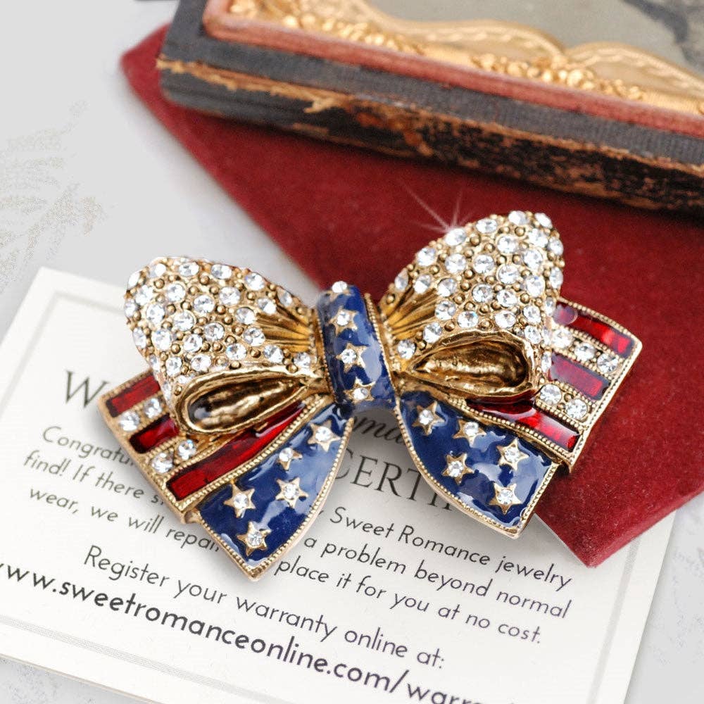 Brooch/Pendant - American Flag