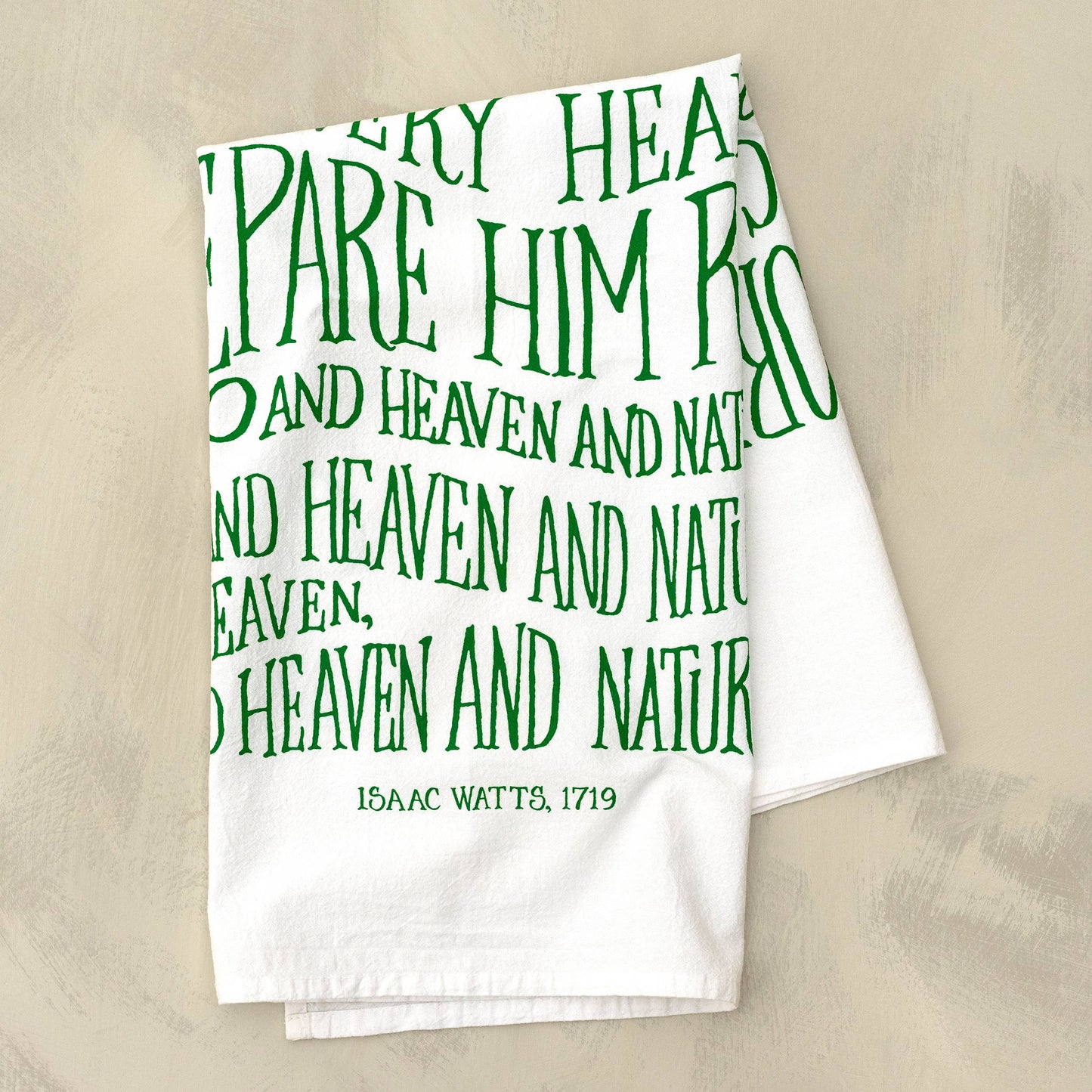 Hymn Tea Towel: Joy to the World