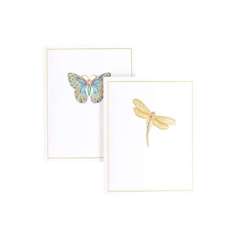 Stationery - Notecards - Jeweled Insects