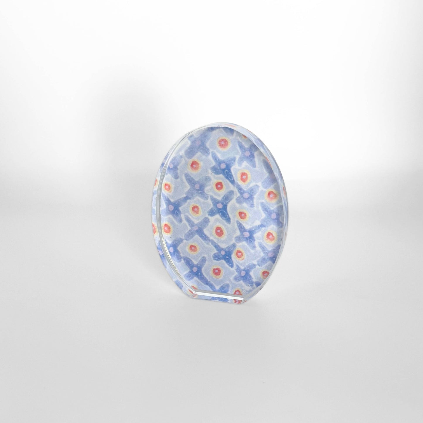 Acrylic Egg - Patchwork Pastel