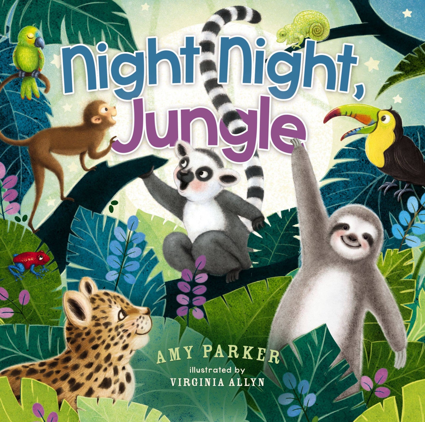 Book - Night Night Jungle - Board Book