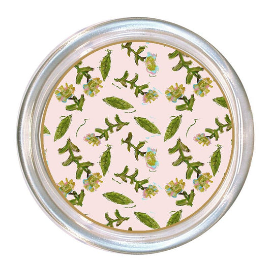 Coaster featuring the Laura Park Flor Rosa pattern