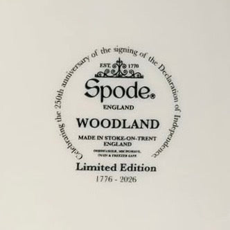 Plate - Dinner - Spode Woodland American Bald Eagle