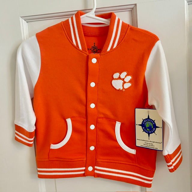 Varsity Jacket - Clemson - 12 mo