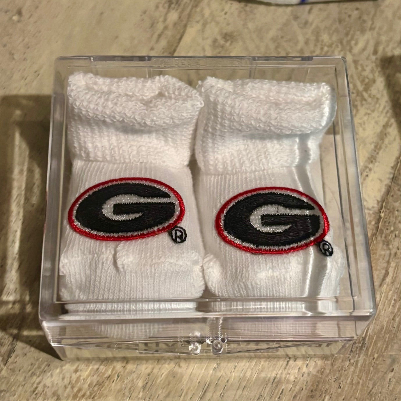 UGA Booties - Newborn