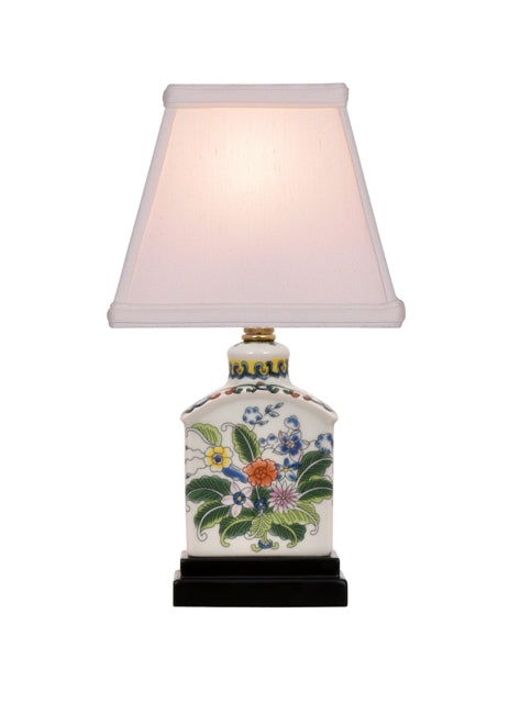 Lamp - Porcelain Floral 13"