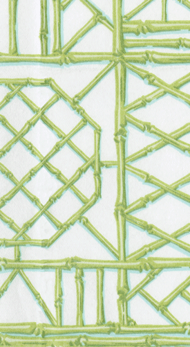 Guest Towels/Hostess Napkins - Bamboo Screen