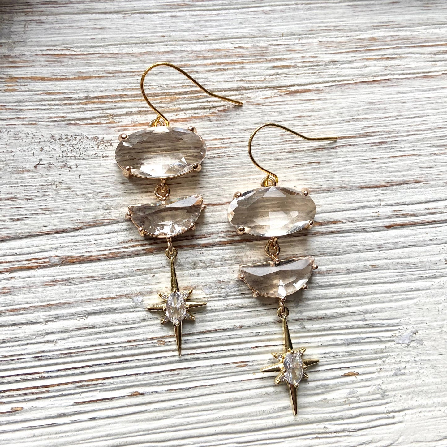 Celestial Star Statement Earrings