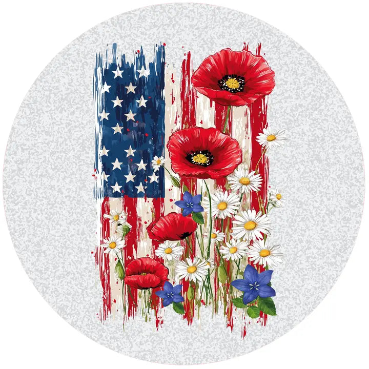 Jar Opener - Floral Flag