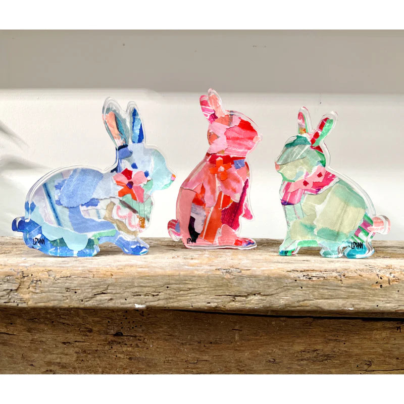 Acrylic Bunny - Pink