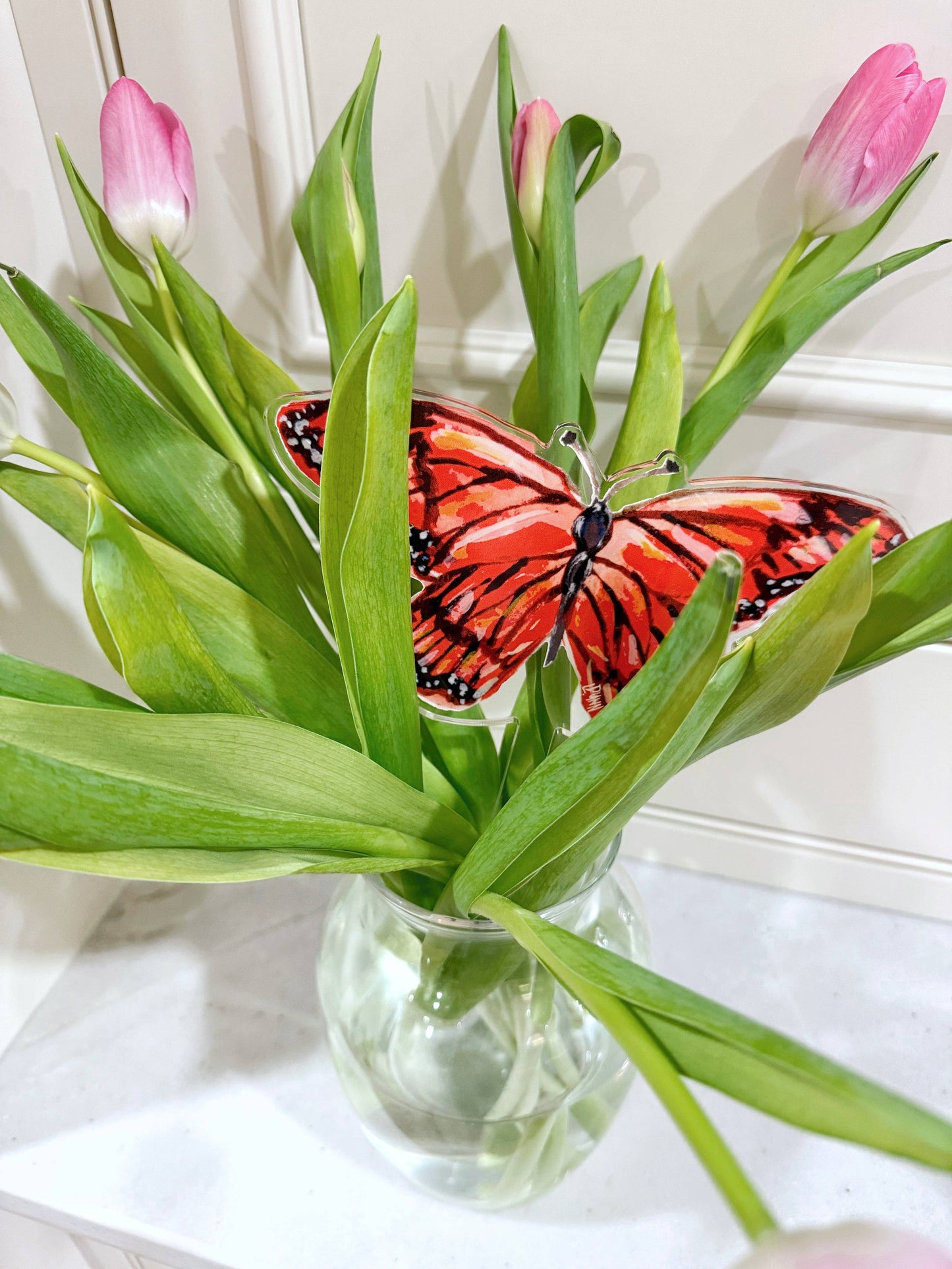 Acrylic Pick - Butterfly - Monarch