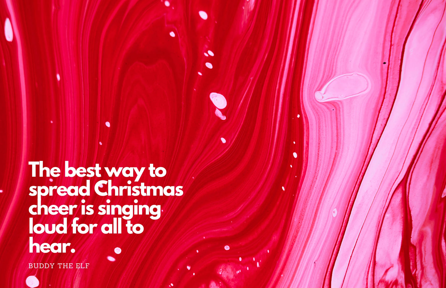 Tray Inserts - Pink Christmas