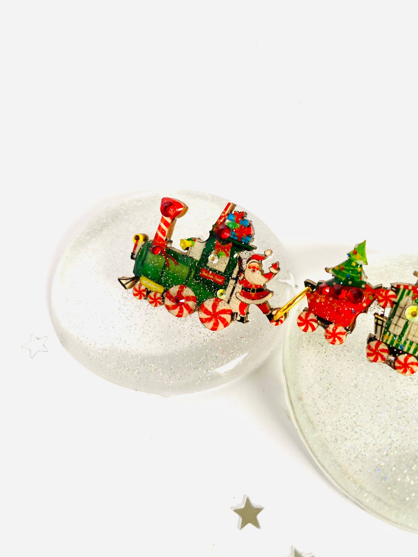 Brooch - Christmas train