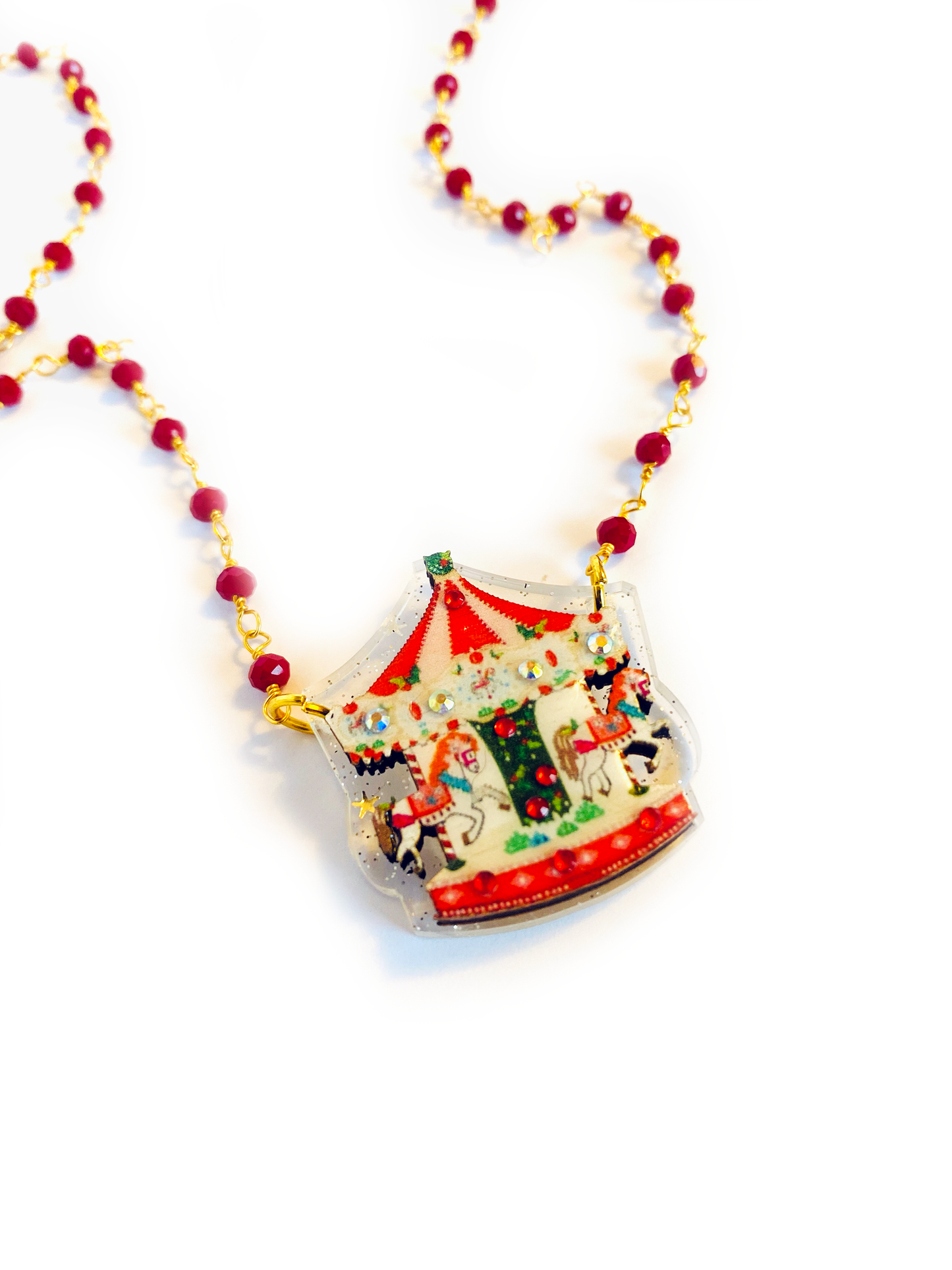 Necklace - Christmas Carousel