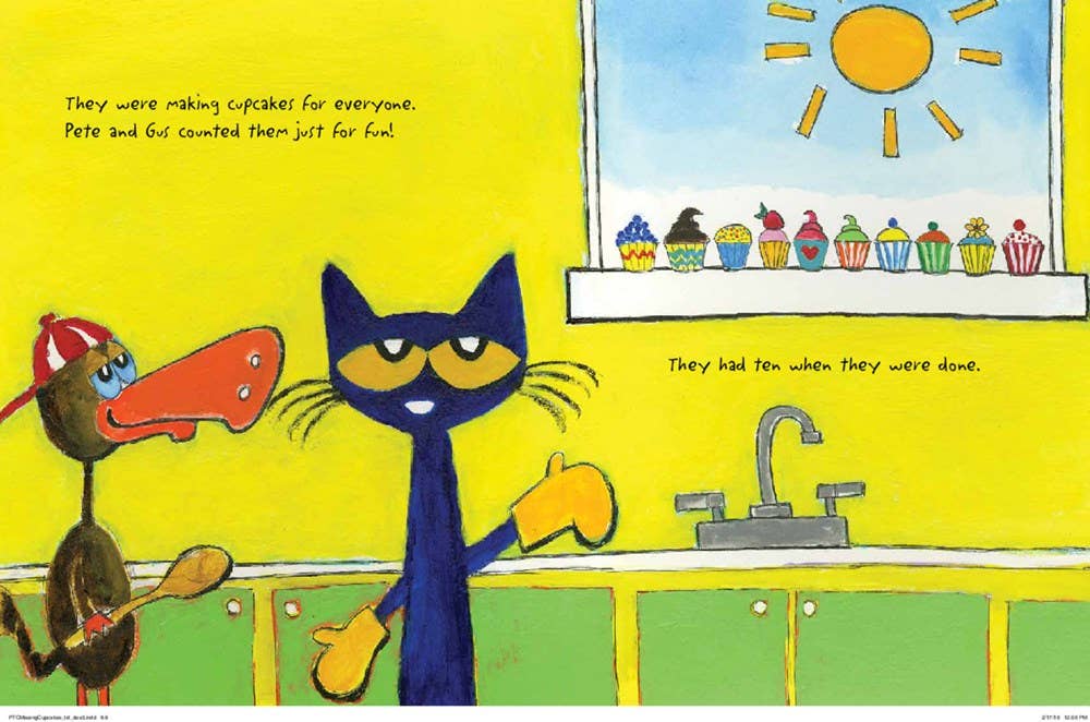 Book - Pete the Cat and the Missing Cupcakes
