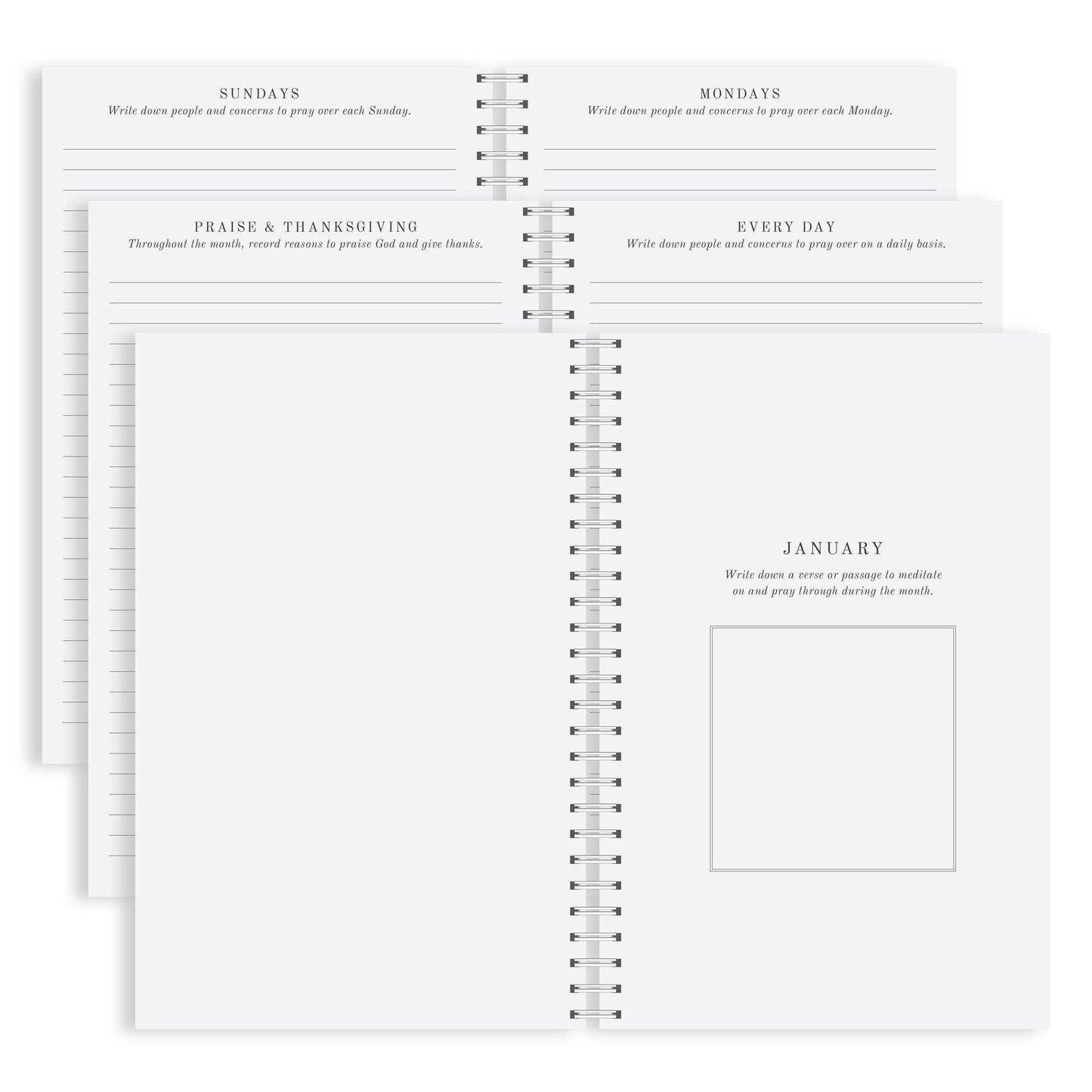 Yearly Prayer Journal, Pink Lemonade