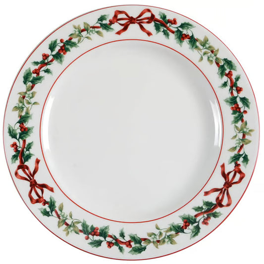 Plate - *Vintage* Holiday Garland
