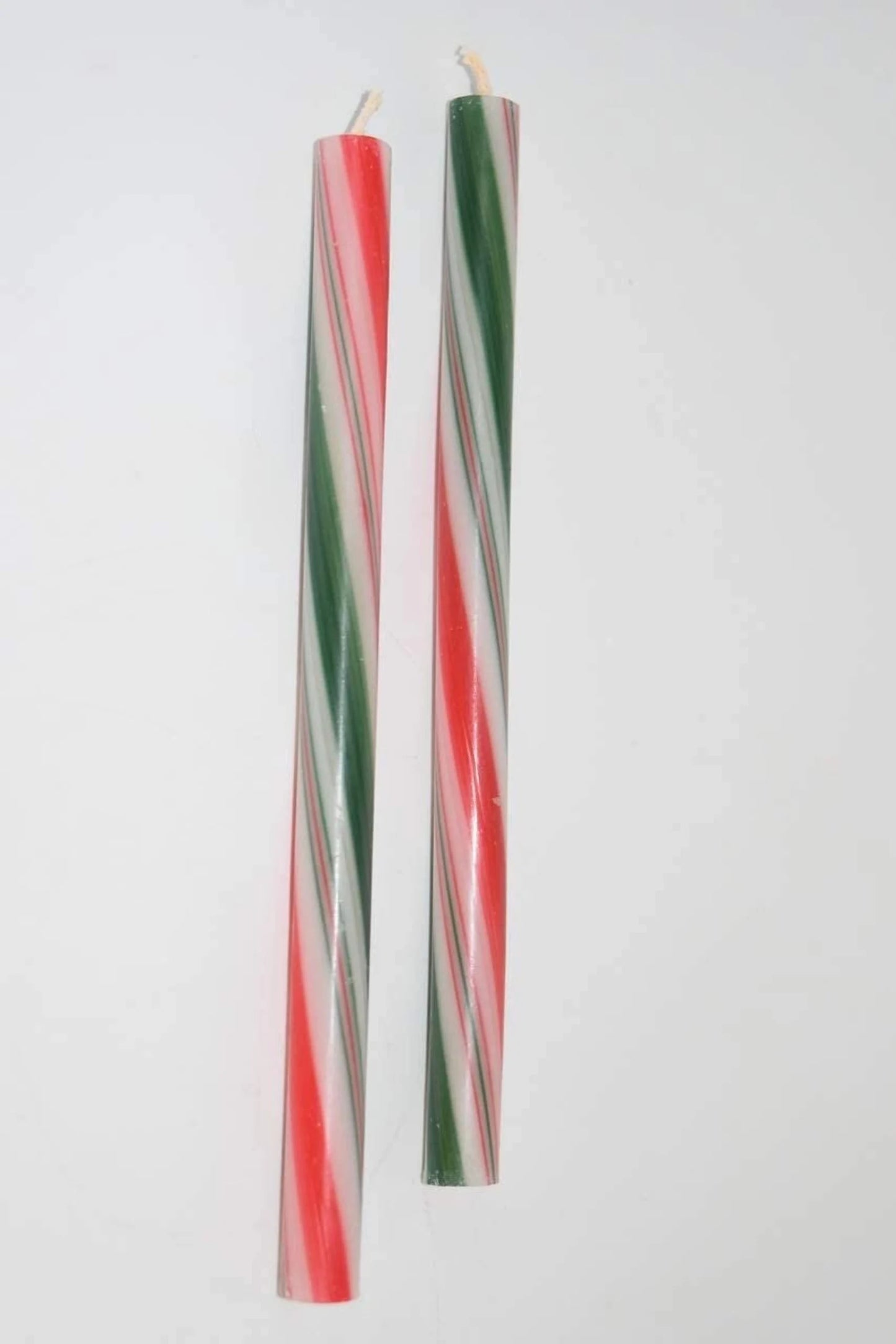 Candle - Red, Green & White Tapers