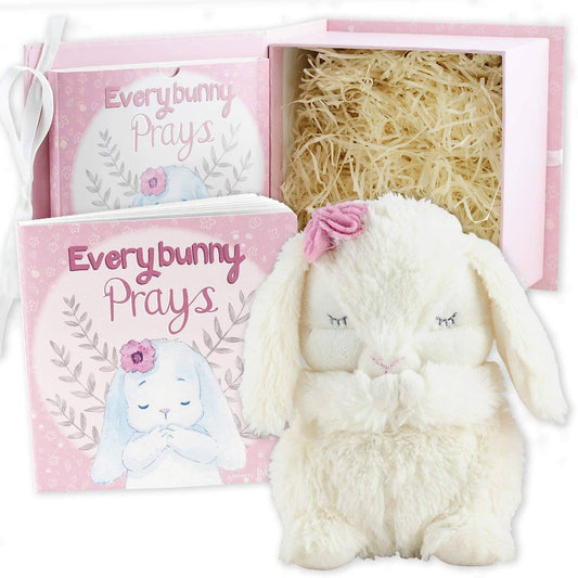 Stuffed Animal + Book - Everybunny Prays