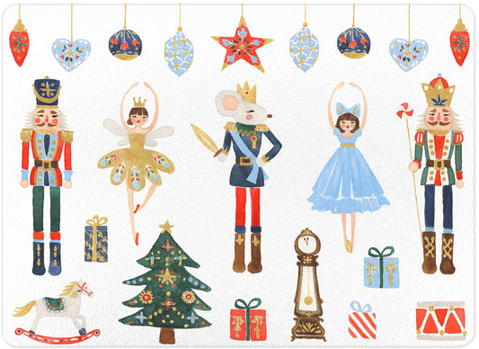 Cutting Board - Nutcracker - Small Rectangle