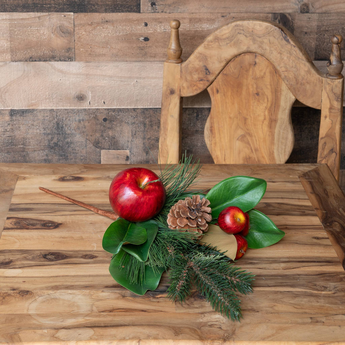 Botanical - Magnolia and Apple Stem - 19 Inch