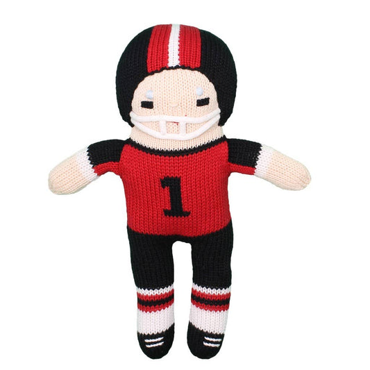 Football Player - Red & Black