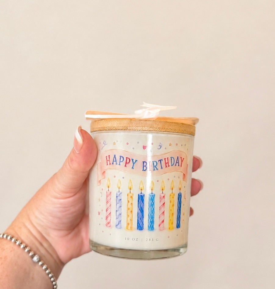 Lotion Candle - Happy Birthday