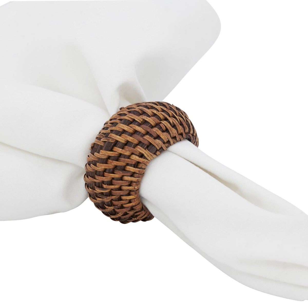 Napkin Ring - Woven Rattan