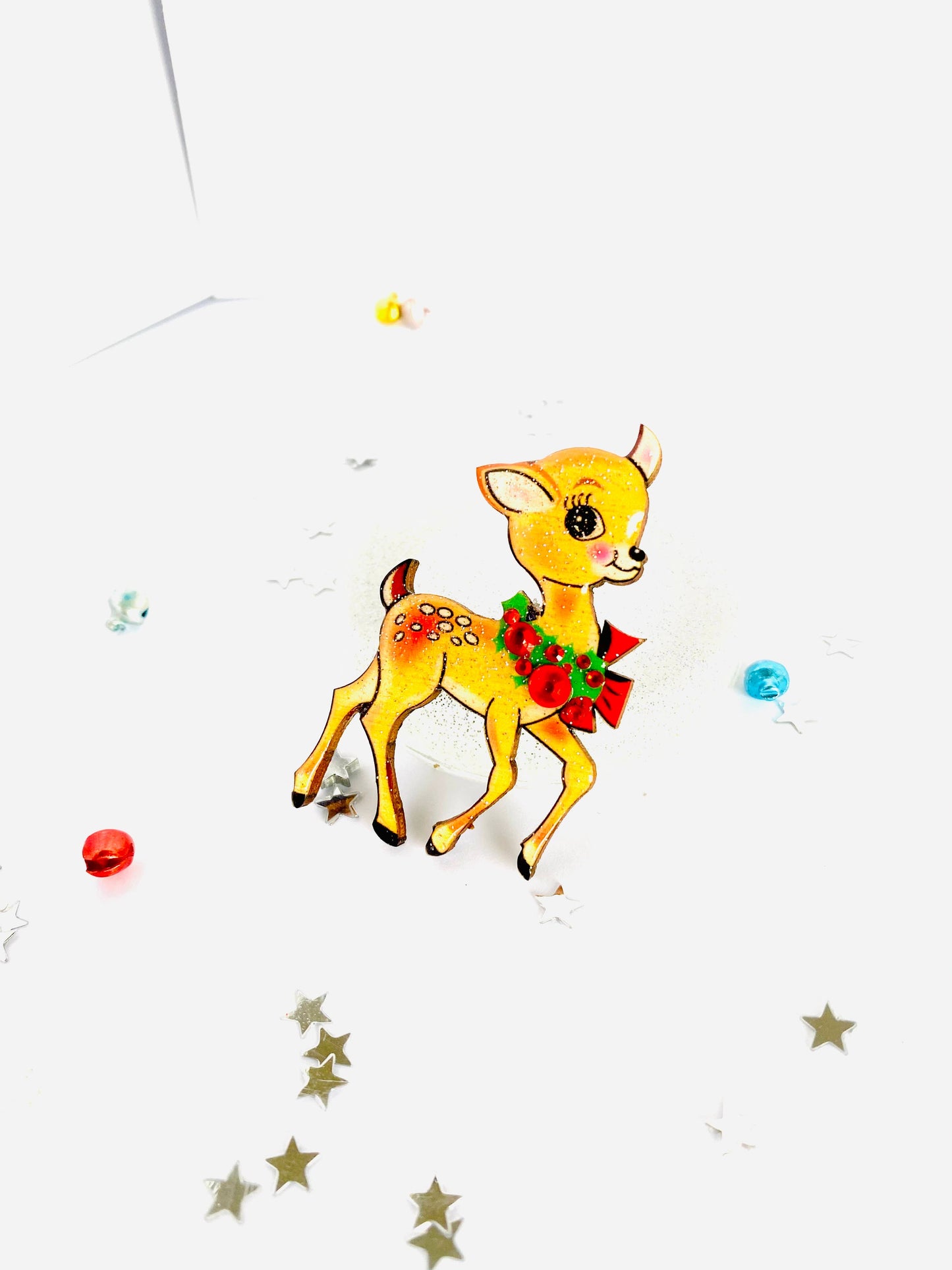 Brooch - Christmas Deer