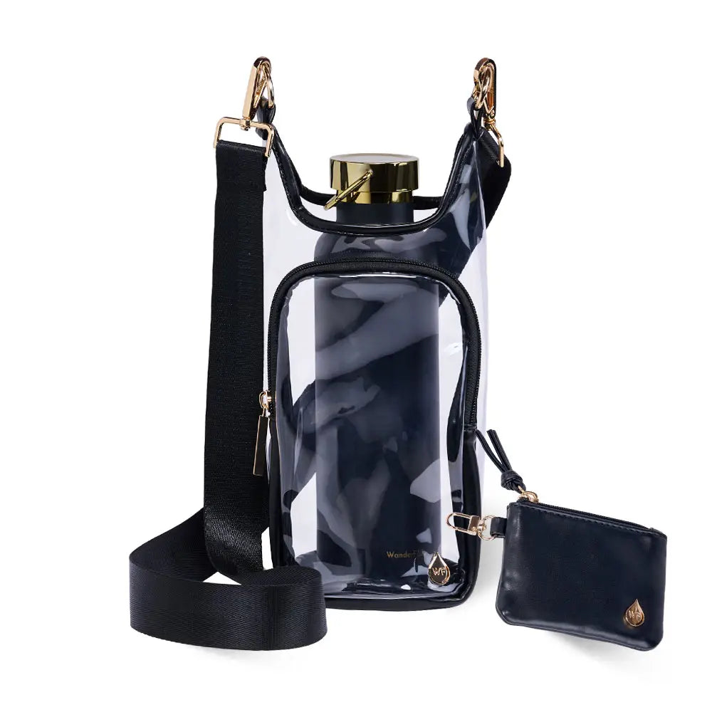 HydroBag Clear - Black  Trim