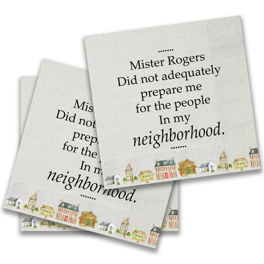 Cocktail Napkins - Mister Rogers