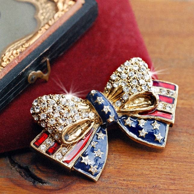 Brooch/Pendant - American Flag