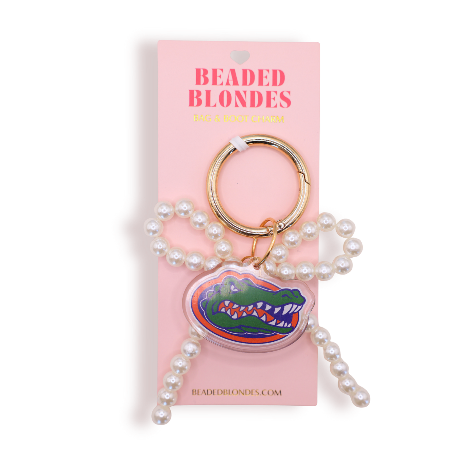 Collegiate Bag & Boot Charm - Florida Gators