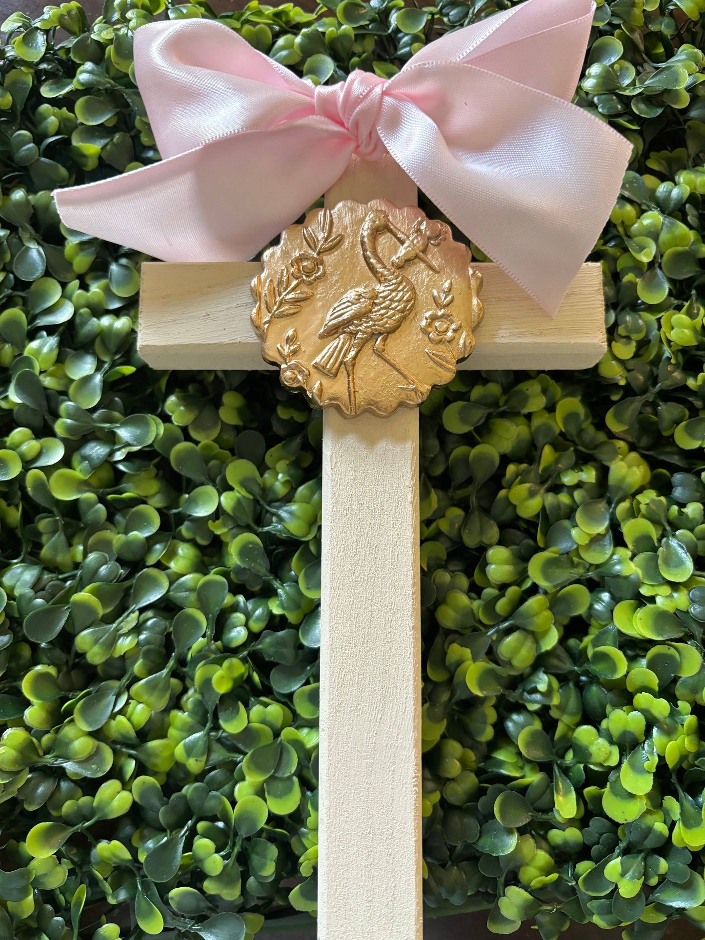 Cross - Stork & Baby Cross (Pink or Blue)