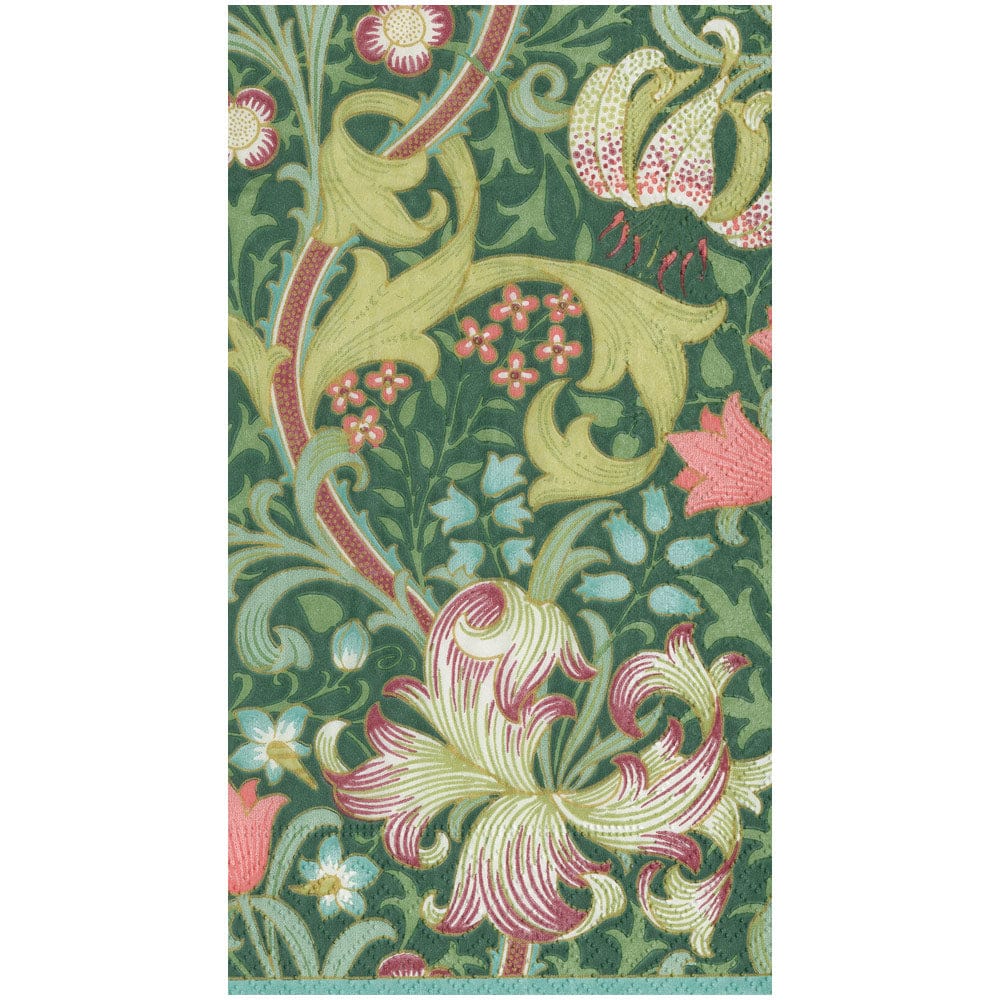 Guest Towels/Hostess Napkins - Golden Lily Forest