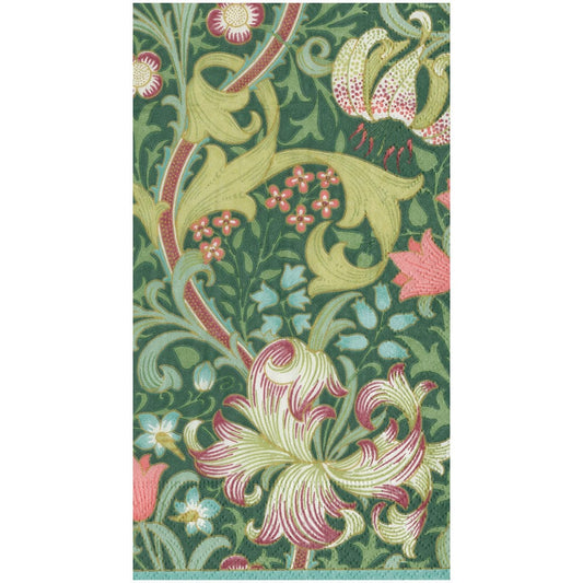 Guest Towels/Hostess Napkins - Golden Lily Forest